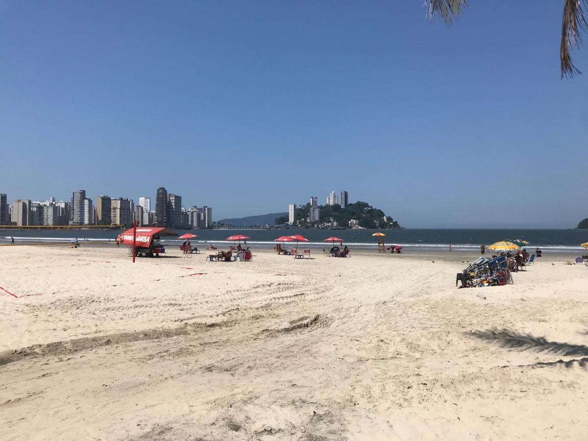 Kit Pe Na Areia - Praia Do Gonzaguinha - Sao Vicente - Wi-Fi E Est Conveniado Exteriér fotografie